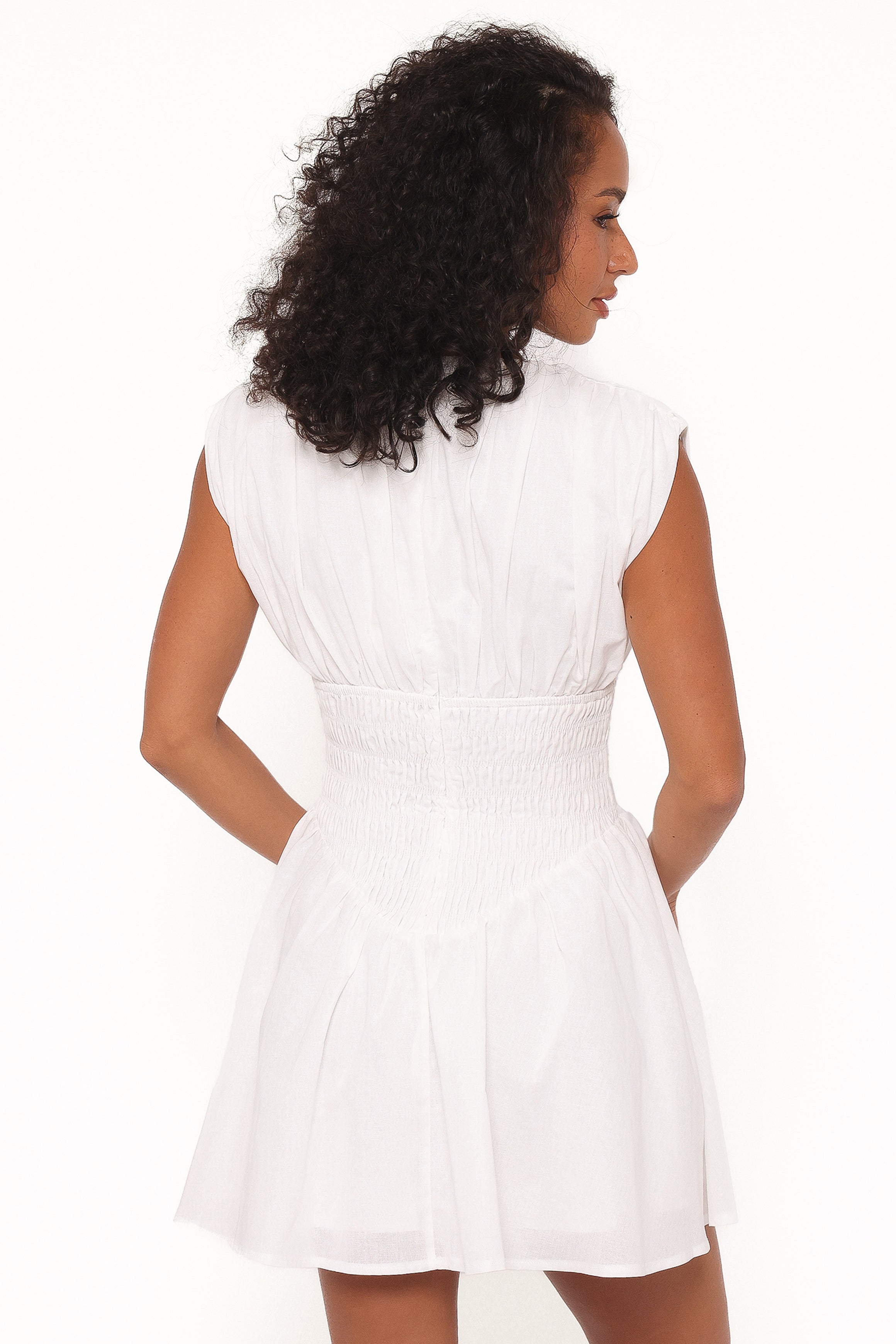 Ziva Mini Dress - White
